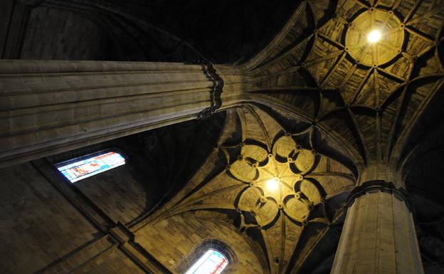 Detalles de la arquitectura del templo. 