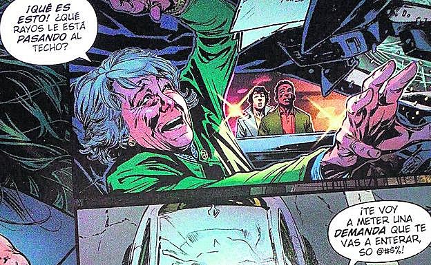 Viñeta que aparece en el número 10 del segundo tomo del cómic 'Hulka'. La edición en español se publicó el 26 de julio.