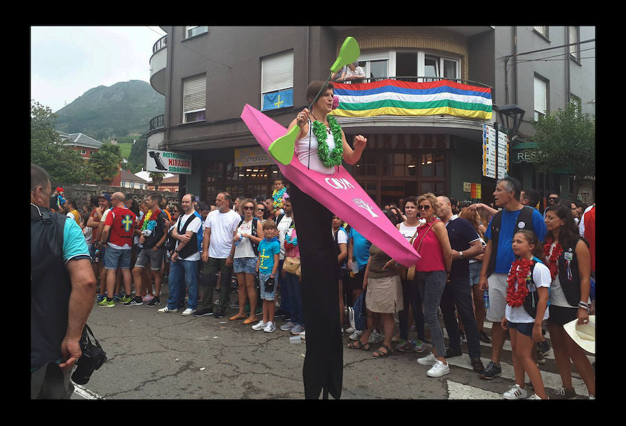 Milín Llamedo y Pedro Vázquez se llevan el Descenso tras un emocionante final. Una embarcación completamente asturiana consigue el triunfo en el Sella 22 años después.