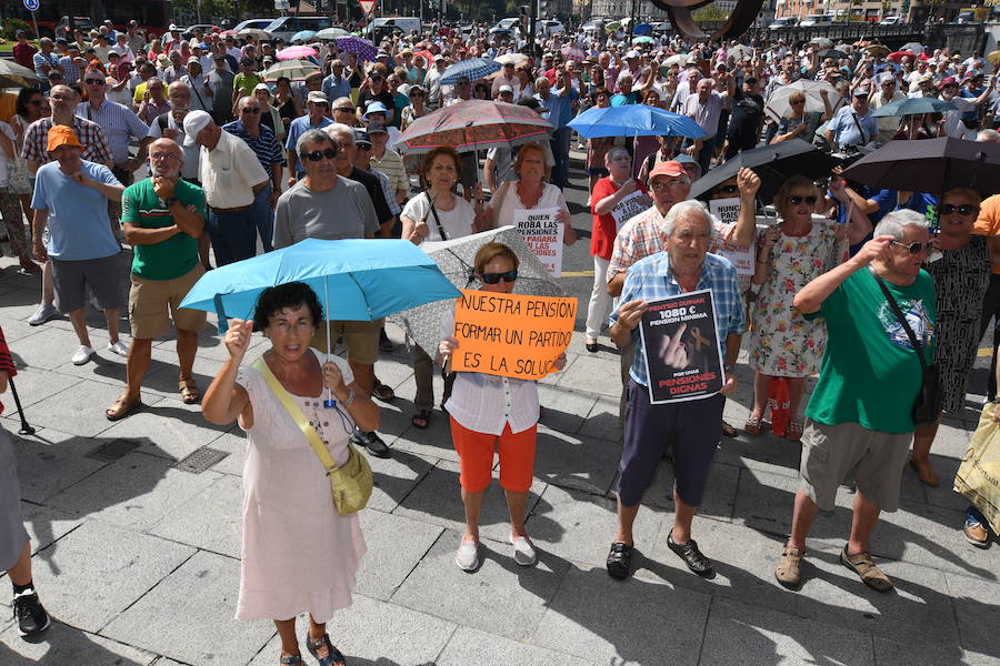 Fotos: Los pensionistas vuelven a manifestarse en Bilbao