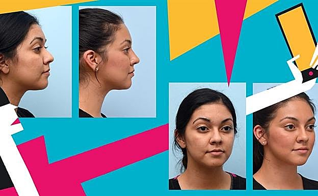 Comparativa de fotos originales y retocadas en Snapchat 