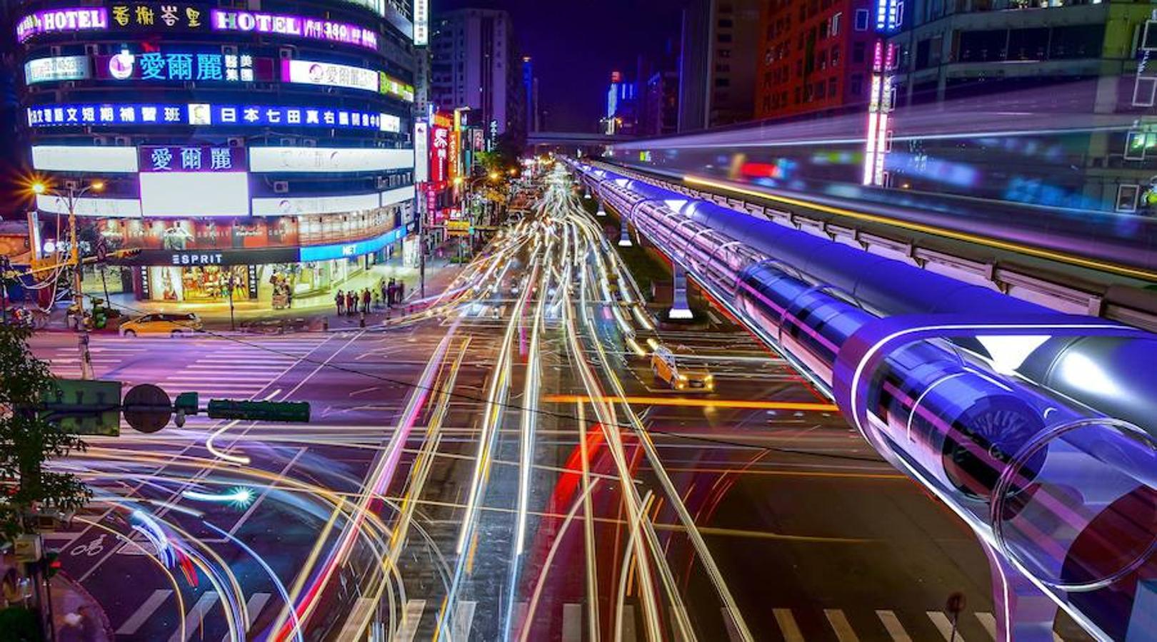 Fotos: Así es Hyperloop, el tren futurista que llegará a España