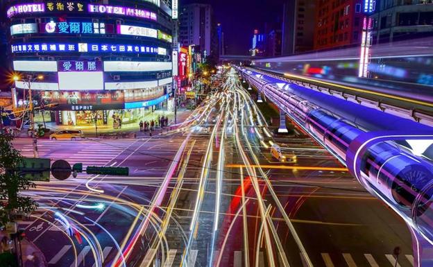 El 'hyperloop' podría alcanzar una velocidad máxima de 1.200 kilómetros por hora.