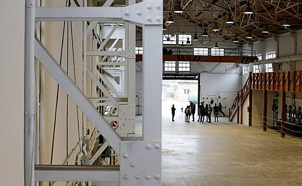 Pabellón industrial de La Orconera. 