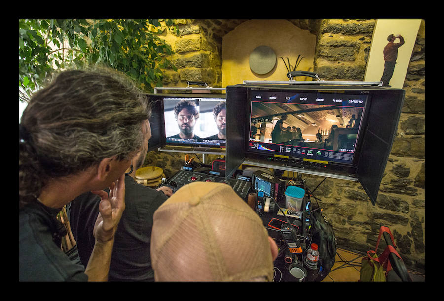 La película de Daniel Calparsoro graba escenas de la adaptación a la gran pantalla del libro de la vitoriana de Eva García Sáenz de Urturi