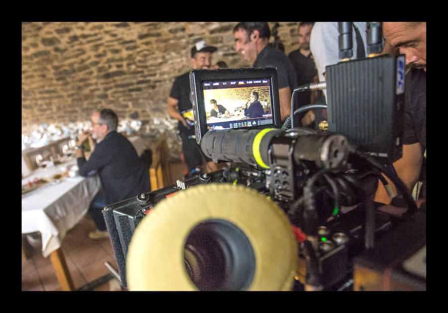 La película de Daniel Calparsoro graba escenas de la adaptación a la gran pantalla del libro de la vitoriana de Eva García Sáenz de Urturi