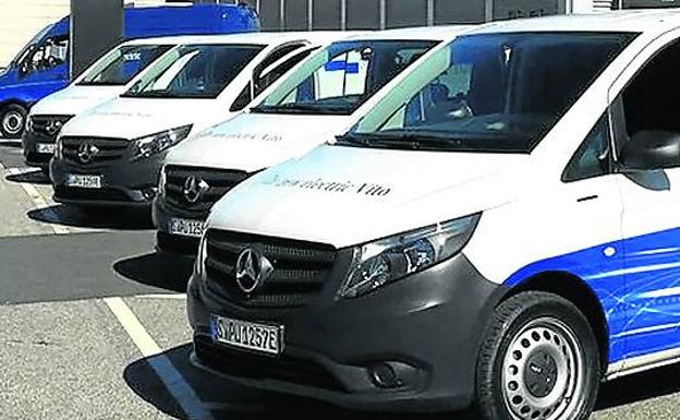 Un millar. La fábrica de Mercedes en Vitoria inicia la producción en serie de la nueva Vito eléctica. Se harán mil este año.