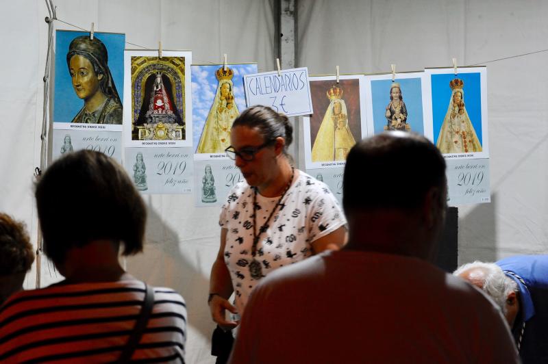 Fotos: Peregrinación hasta Begoña para homenajear a la Amatxu