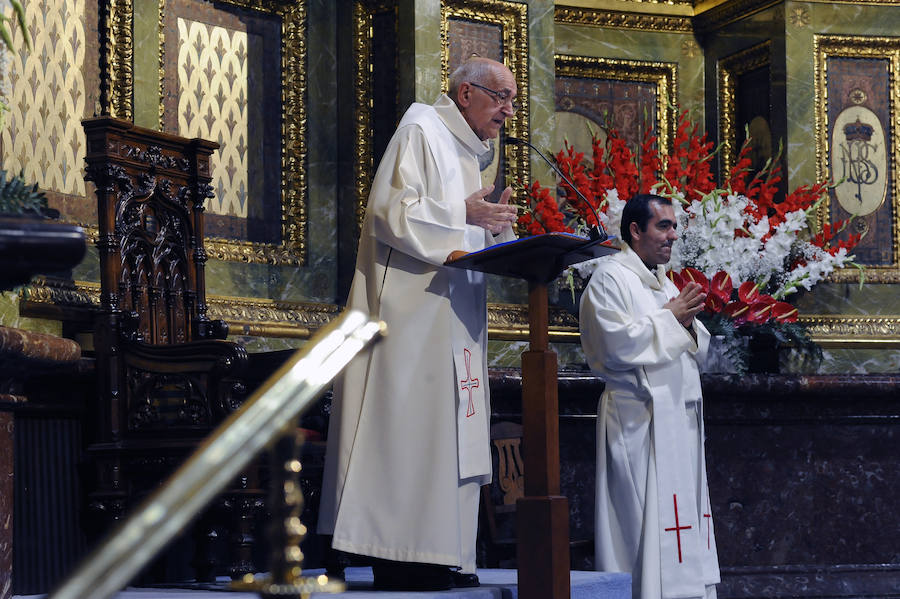 Fotos: Peregrinación hasta Begoña para homenajear a la Amatxu