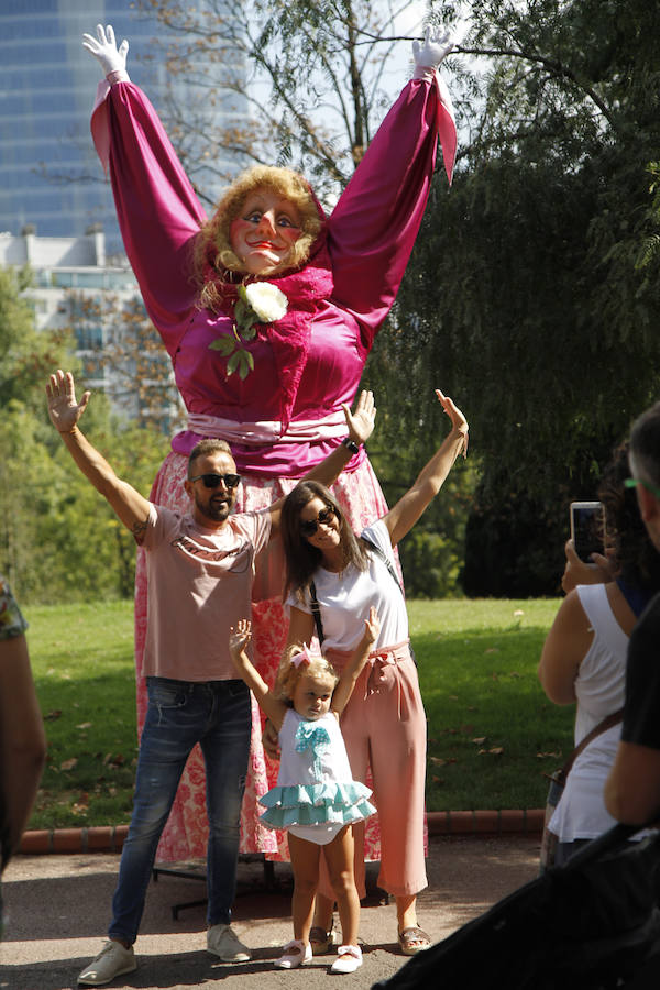 Fotos: Inauguración del txikigune en Aste Nagusia 2018