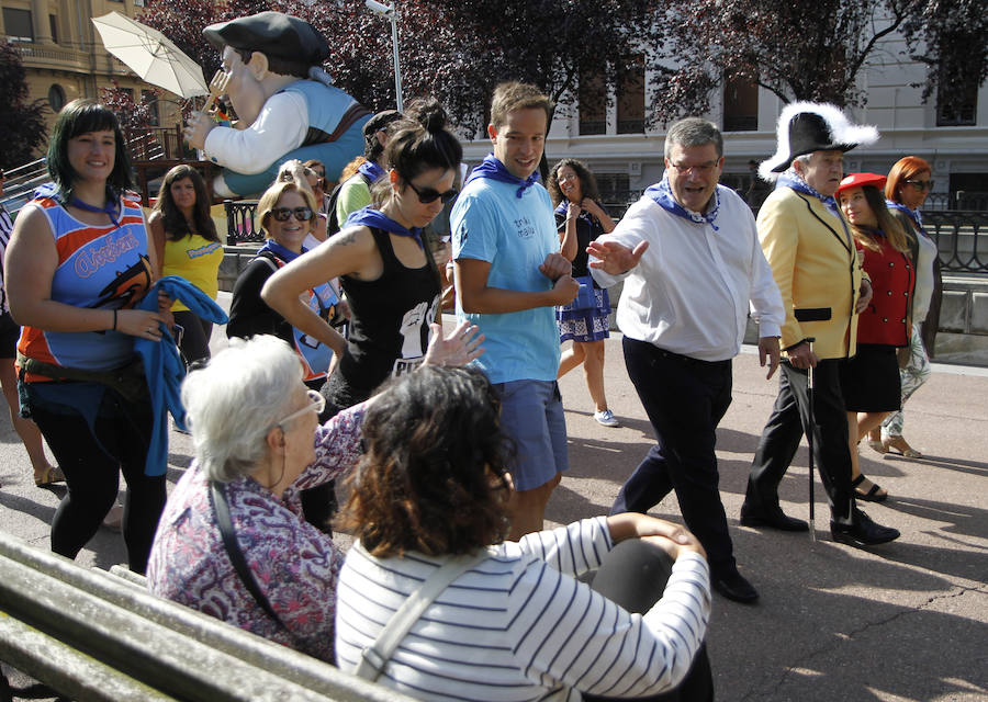 Fotos: Inauguración del txikigune en Aste Nagusia 2018