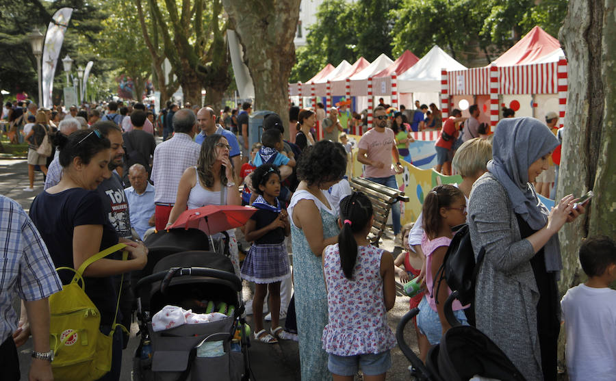 Fotos: Inauguración del txikigune en Aste Nagusia 2018