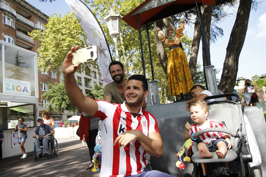 Fotos: Inauguración del txikigune en Aste Nagusia 2018