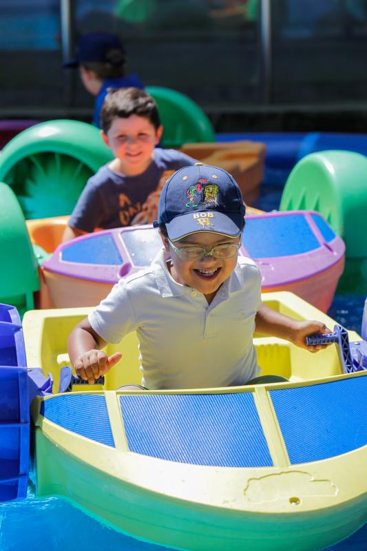 Fotos: Los más pequeños disfrutan del txikigune de la Aste Nagusia