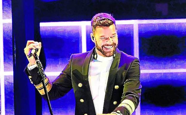 Ricky Martin actúa mañana en el Donostia Arena (Illunbe).