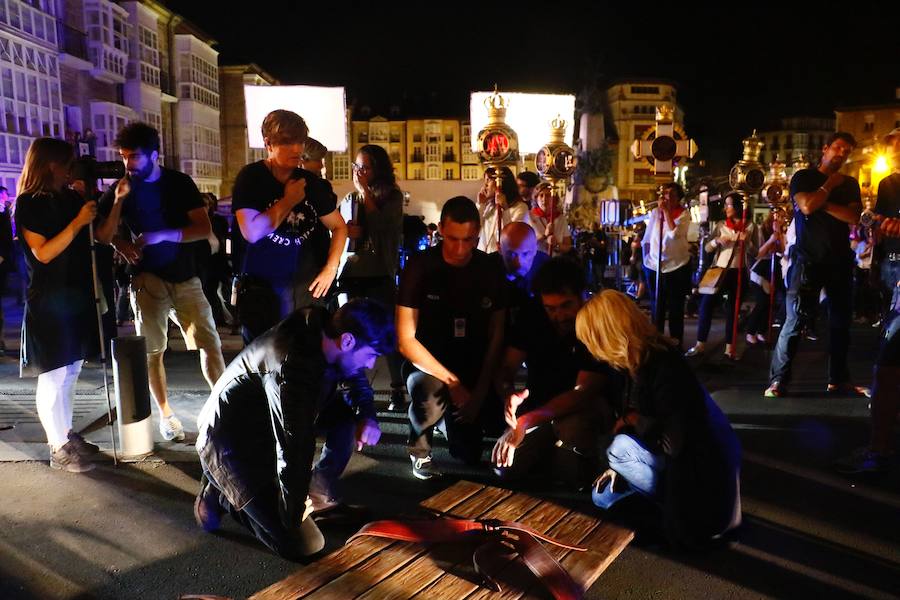 Fotos: La Procesión de los Faroles vuelve a salir para la grabación de &#039;El silencio de la ciudad blanca&#039;