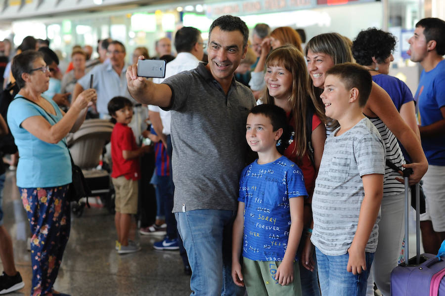 Los niños de Chernobil Elkartea regresan a su casa tras pasar un verano acogidos por familias vascas