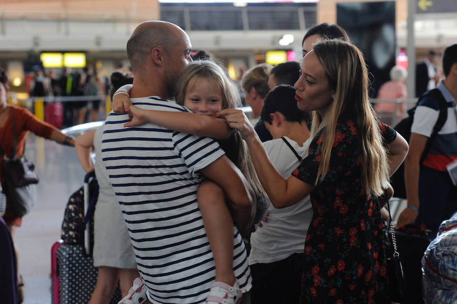 Los niños de Chernobil Elkartea regresan a su casa tras pasar un verano acogidos por familias vascas