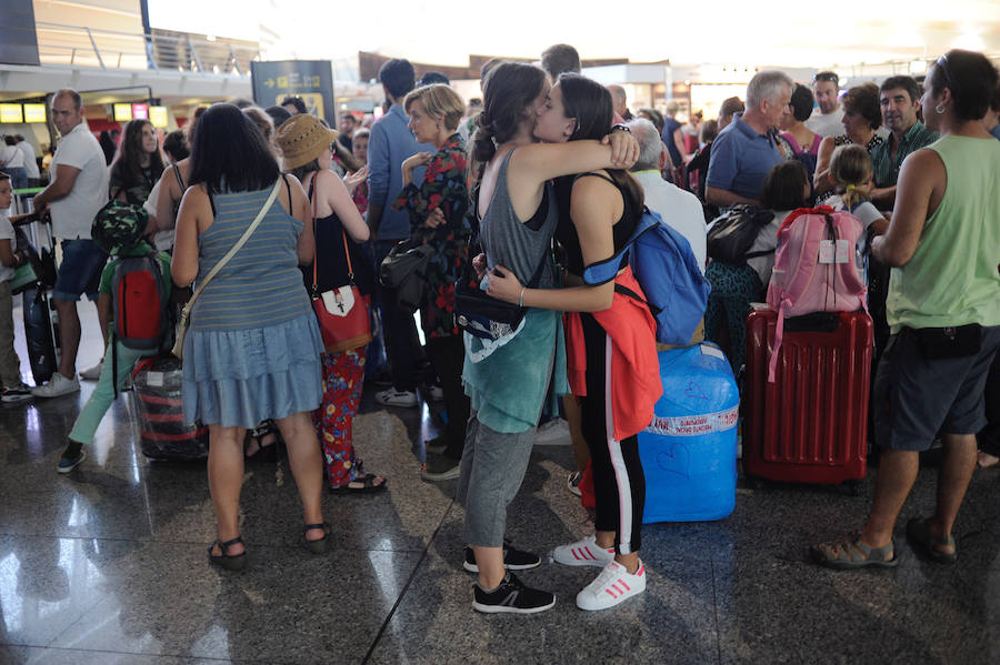 Los niños de Chernobil Elkartea regresan a su casa tras pasar un verano acogidos por familias vascas