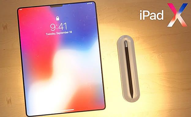 Concepto del nuevo iPad Pro 