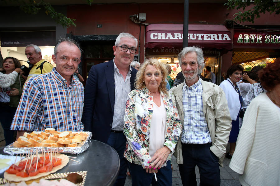 José Mari Amantes, Isidro Elezgarai, Elixabete Hormaza y Mario Pardo.