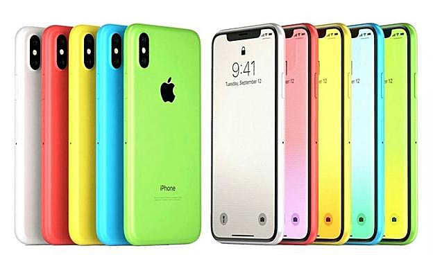 Concepto de iPhone XC 