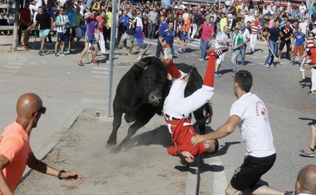 Un joven corneado. 