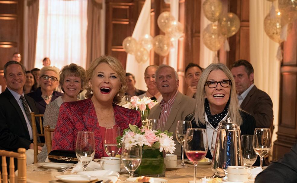 Candice Bergen y Diane Keaton en 'Book Club' (2018).