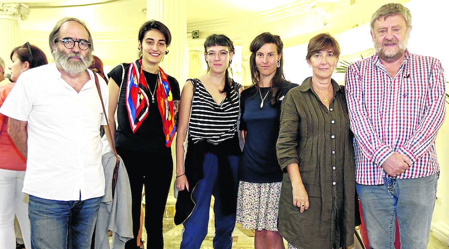 Fito Ramírez Escudero, Irantzu Yaldebere, Natalia Suárez, Damaris Pan, Alicia Fernández y Daniel Tamayo.
