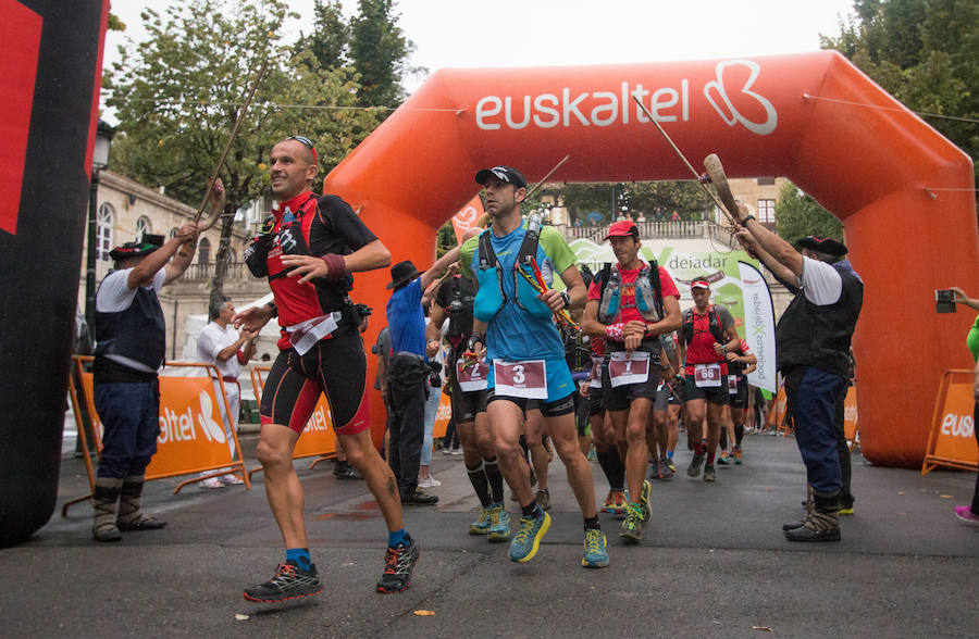 Un centenar de corredores participan en la prueba Bocineros Deiadar Xtreme, de 200 kilómetros