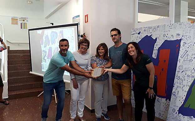 La ikastola Azkue de Lekeitio cogió el testigo del centro santurtziarra Bihotz Gaztea. 