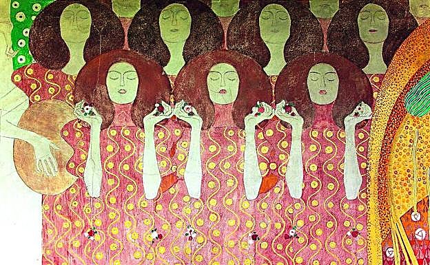 'Palas Atenea', de Gustav Klimt (1898). 