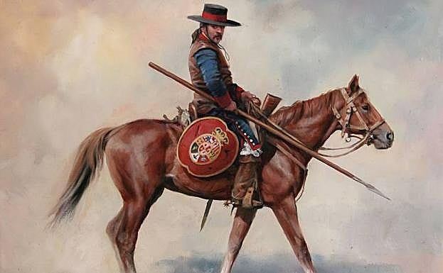 Imagen principal - 1. Soldado de cuera. / 2. Cuerno Verde. / 3. Guerrero comanche.