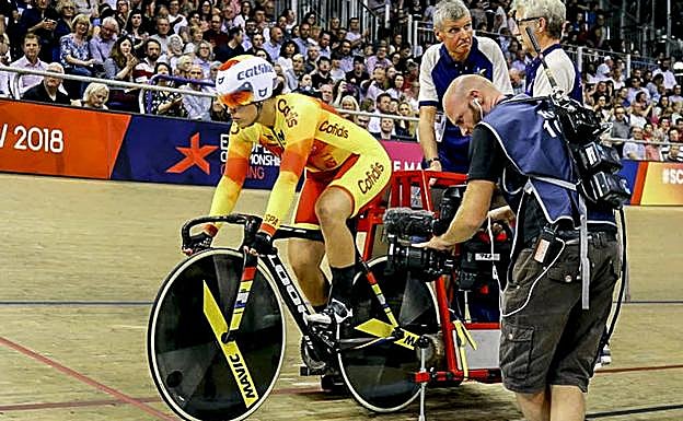 Tania Calvo en el pasado Mundial.