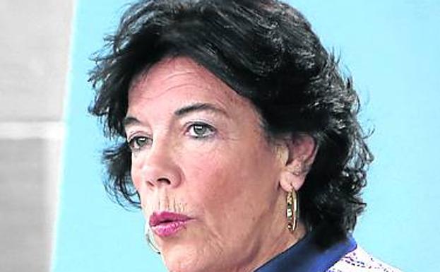 Isabel Celaá.