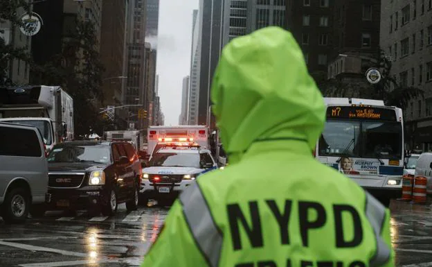 Agente de Tráfico de la Policía de Nueva York.