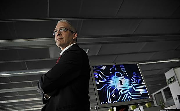 El director del nuevo Centro Vasco de Ciberseguridad, Javier Diéguez. 