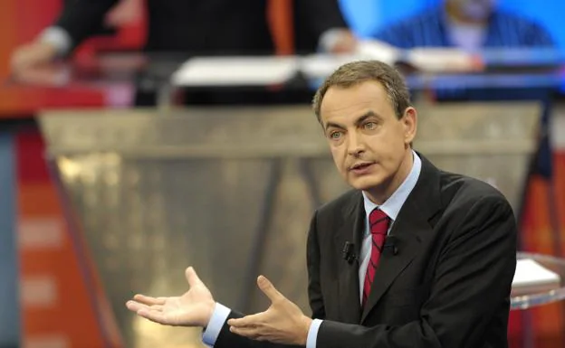 El expresidente del Gobierno, José Luis Rodríguez Zapatero. 