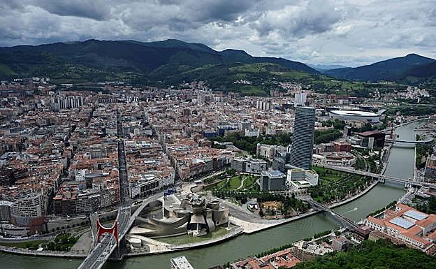Vista general de Bilbao.