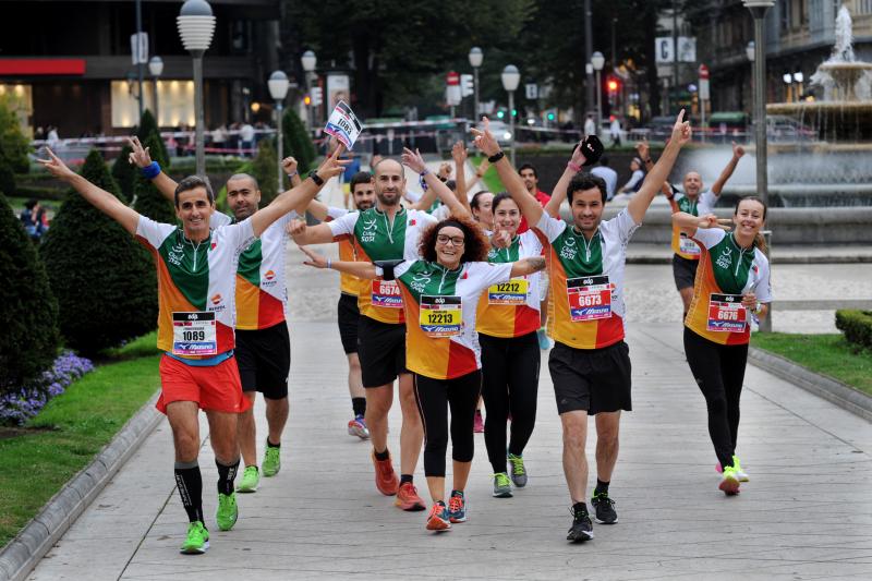 12.500 atletas han salido a correr por las calles de la villa para celebrarlo