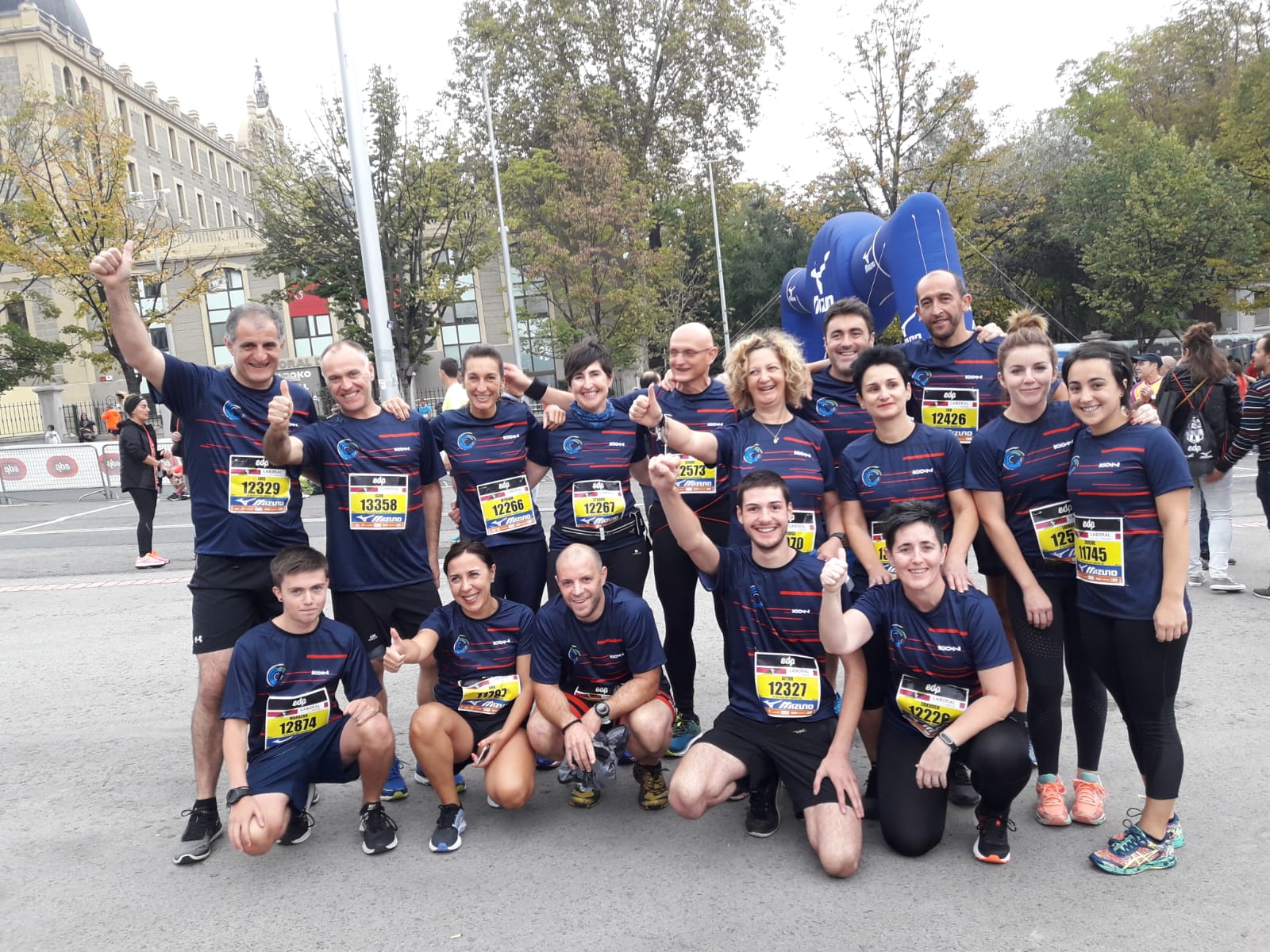 12.500 atletas han salido a correr por las calles de la villa para celebrarlo