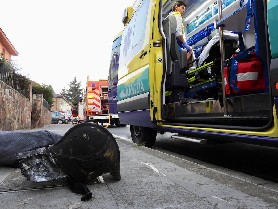 Una persona ha resultado herida y varias viviendas y garajes han resultados afectados