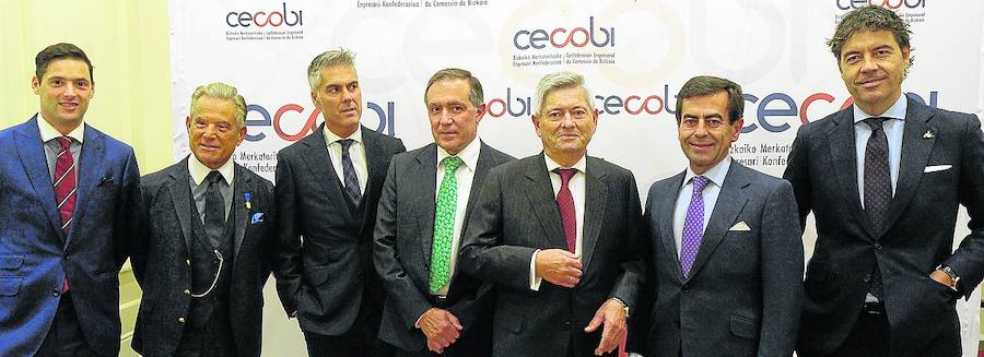 Hugo y Javier de Juana, Iban López, Juan Antonio Andrade, Pedro López, Gonzalo Cardenal y Oskar López. 