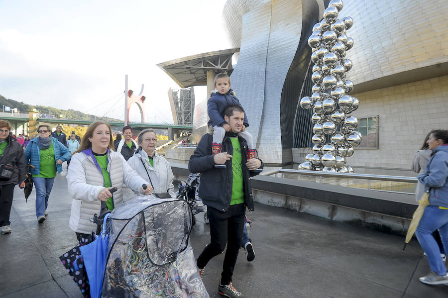 La marcha ha recorriido un trazado de seis kilómetros y medio 