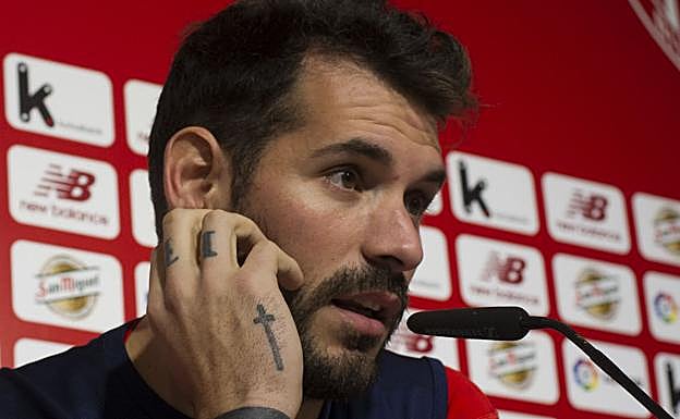 Iago Herrerín, en una rueda de prensa.