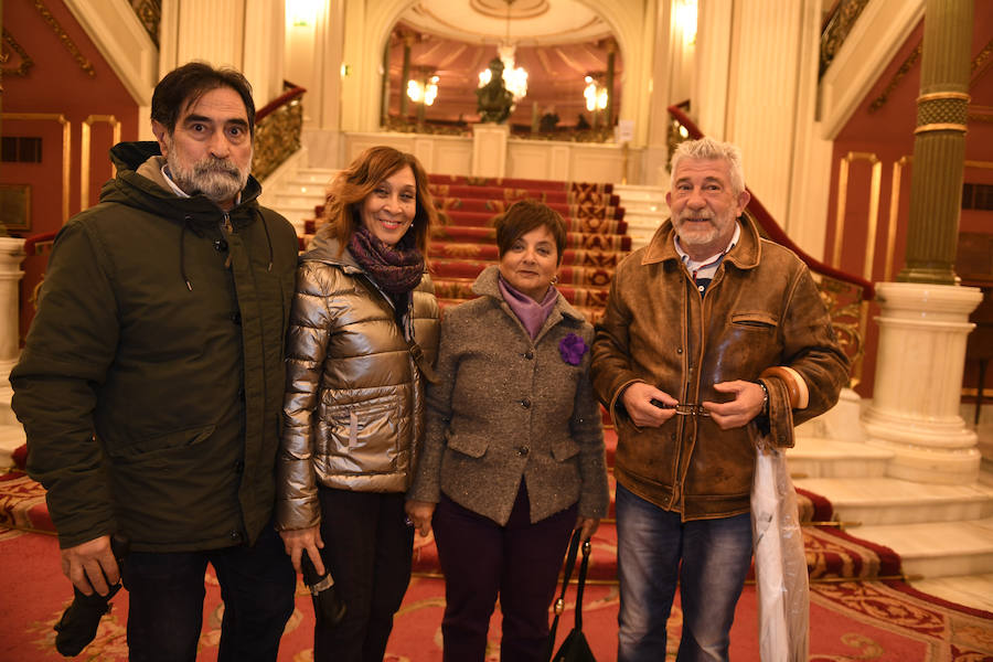 Gregorio Ortiz de Zárate, Mari Ángeles Fernández, Rosa Izurieta y Ángel Güemes. 