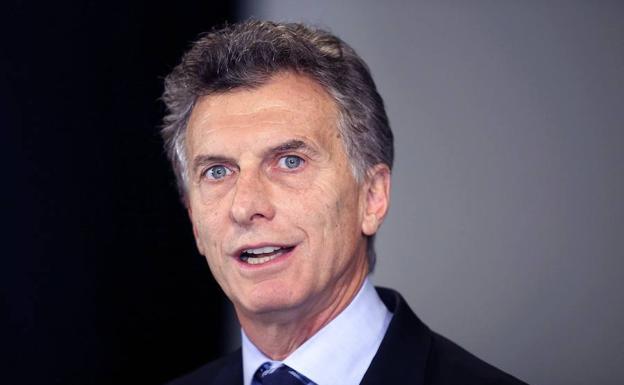 El presidente argentino, Mauricio Macri.