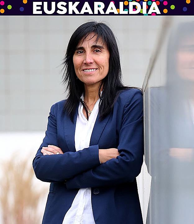 Nekane Balluerka, en el Bizkaia Aretoa de Bilbao.