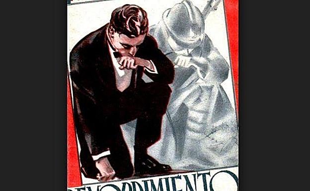 Ernst Lubitschen 'Remordimiento' pelikularen azala.