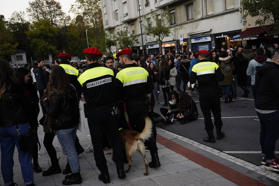 Fotos: Gran dispositivo de seguridad en San Mamés para los conciertos de la MTV